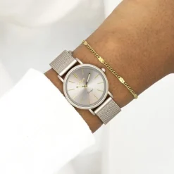 Oozoo Damen Armbanduhr Vintage Series Analog Metall braun UOC20339