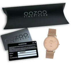 Oozoo Damen Armbanduhr Vintage Series C9922A Analog Edelstahl roségold UOC9922A