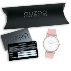 Oozoo Damen Armbanduhr Vintage C20210 Analog Leder rosa UOC20210
