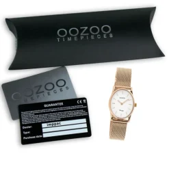Oozoo Damen Armbanduhr Vintage Series C10969 Analog Metall Mesh rosé UOC10969