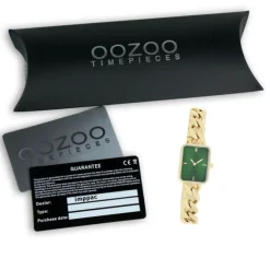 Oozoo Damen Armbanduhr Vintage Series Analog Metall gold UOC20364