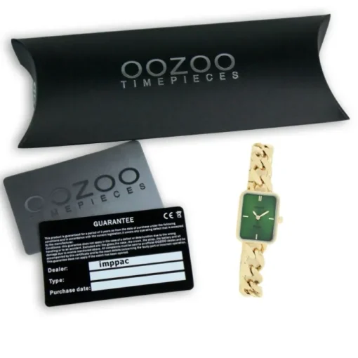 Oozoo Damen Armbanduhr Vintage Series Analog Metall gold UOC20364