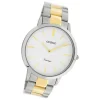 Oozoo Damen Herren Armbanduhr Ultra Slim C20101 Edelstahl silber gold UOC20101