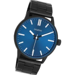 Oozoo Herren Armbanduhr OOZOO Timepieces Analog Edelstahl schwarz UOC11403