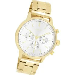 Oozoo Herren Armbanduhr OOZOO Timepieces Analog Edelstahl gold UOC11407