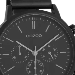 Oozoo Herren Armbanduhr OOZOO Timepieces Analog Edelstahl schwarz UOC11409