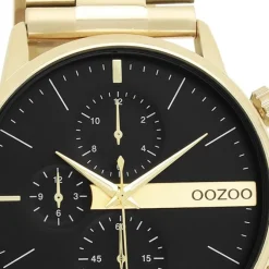 Oozoo Herren Armbanduhr OOZOO Timepieces Analog Edelstahl gold UOC11411