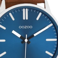Oozoo Herren Armbanduhr OOZOO Timepieces Analog Leder braun UOC11400