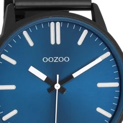 Oozoo Herren Armbanduhr OOZOO Timepieces Analog Edelstahl schwarz UOC11403