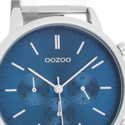 Oozoo Herren Armbanduhr OOZOO Timepieces Analog Edelstahl silber UOC11406