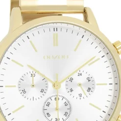 Oozoo Herren Armbanduhr OOZOO Timepieces Analog Edelstahl gold UOC11407