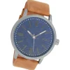 Oozoo Herren Armbanduhr Timepieces Analog Leder braun UOC9406A