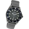 Oozoo Herren Armbanduhr Timepieces C11011 Analog Leder grau UOC11011