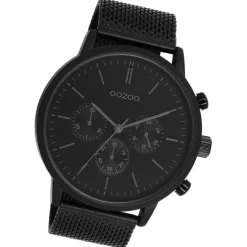 Oozoo Herren Armbanduhr Timepieces Analog Metall schwarz UOC11204