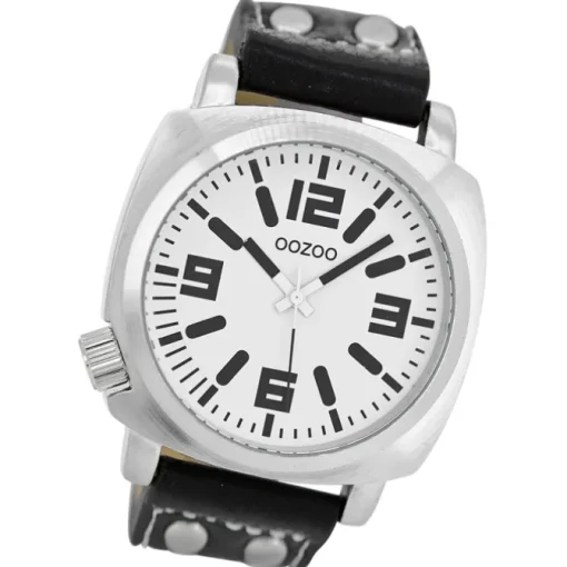 Oozoo Herren Armbanduhr Timepieces Analog Metall schwarz UOC2522A