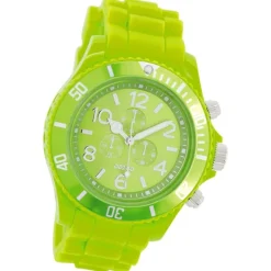 Oozoo Herren Armbanduhr Timepieces Analog Silikon grün UOC4835A