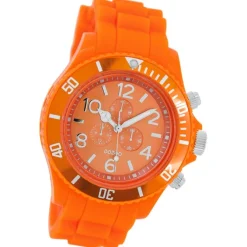 Oozoo Herren Armbanduhr Timepieces Analog Silikon orange UOC4836A