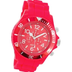 Oozoo Herren Armbanduhr Timepieces Analog Silikon pink UOC4837A