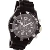 Oozoo Herren Armbanduhr Timepieces Analog Silikon schwarz UOC4839A
