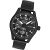 Oozoo Herren Armbanduhr Timepieces Analog Metallband schwarz UOC11509