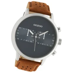 Oozoo Herren Armbanduhr Timepieces C10673 Analog Leder braun UOC10673