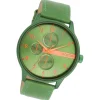 Oozoo Herren Armbanduhr Timepieces Analog Metall grün UOC11308