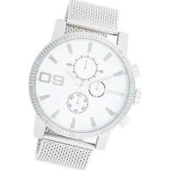 Oozoo Herren Armbanduhr Timepieces Analog Metall silber UOC11213