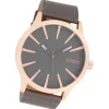 Oozoo Herren Armbanduhr Timepieces Analog Leder braun UOC9042A
