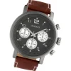 Oozoo Herren Armbanduhr Timepieces Analog Textil braun UOC10061