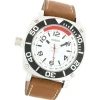 Oozoo Herren Armbanduhr Timepieces Analog Leder braun UOC2280A