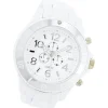 Oozoo Herren Armbanduhr Timepieces Analog Silikon weiß UOC4820A