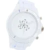 Oozoo Herren Armbanduhr Timepieces Analog Silikon weiß UOC4822A