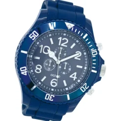 Oozoo Herren Armbanduhr Timepieces Analog Silikon dunkelblau UOC4828A