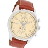 Oozoo Herren Armbanduhr Timepieces Analog Leder braun UOC6041A