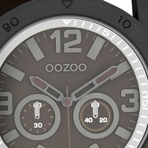 Oozoo Herren Armbanduhr Timepieces Analog Leder braun UOC8308A
