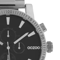 Oozoo Herren Armbanduhr Timepieces C10706 Analog Edelstahl silber UOC10706