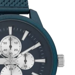 Oozoo Herren Armbanduhr Timepieces C11018 Analog Metall Mesh blau UOC11018