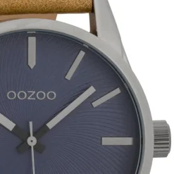 Oozoo Herren Armbanduhr Timepieces Analog Leder braun UOC9625A