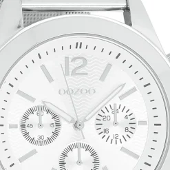 Oozoo Herren Armbanduhr Timepieces Analog Metall silber UOC2355A
