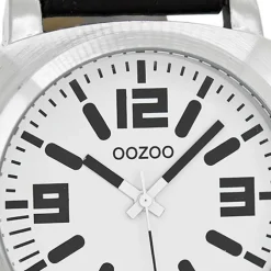 Oozoo Herren Armbanduhr Timepieces Analog Metall schwarz UOC2522A