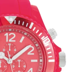 Oozoo Herren Armbanduhr Timepieces Analog Silikon pink UOC4837A