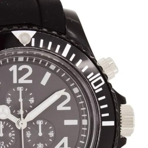 Oozoo Herren Armbanduhr Timepieces Analog Silikon schwarz UOC4839A