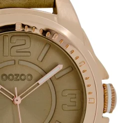 Oozoo Herren Armbanduhr Timepieces Analog Leder braun UOC5336A