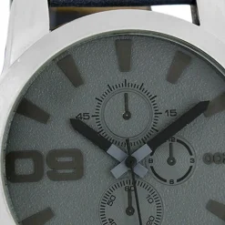 Oozoo Herren Armbanduhr Timepieces Analog Leder blau UOC6101A