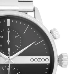 Oozoo Herren Armbanduhr Timepieces Analog Metallband silber UOC11511