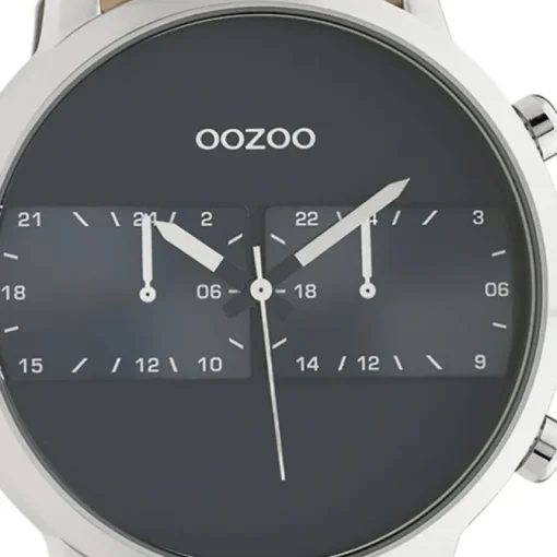 Oozoo Herren Armbanduhr Timepieces C10673 Analog Leder braun UOC10673