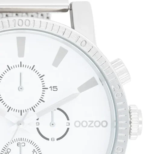 Oozoo Herren Armbanduhr Timepieces Analog Metall silber UOC11213