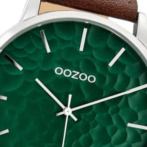 Oozoo Herren Armbanduhr Timepieces C9441 Quarzwerk Leder braun UOC9441