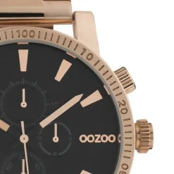 Oozoo Herren Armbanduhr Timepieces C10708 Analog Edelstahl roségold UOC10708