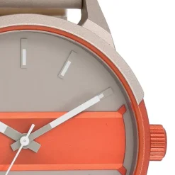 Oozoo Herren Armbanduhr Timepieces Analog Leder sand UOC11230